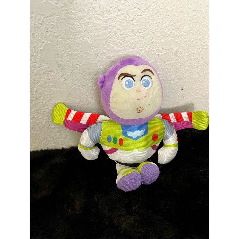 Disney Baby Buzz Lightyear Toy Story Plush Stuffed Animal Crinkle Wings 8”